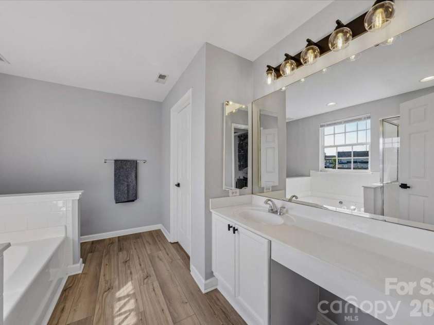 2120 Mondo Lane, Indian Trail, NC 28079.  MLS# CAR4373786, YatesRealty ID 21483. Primary Bathroom