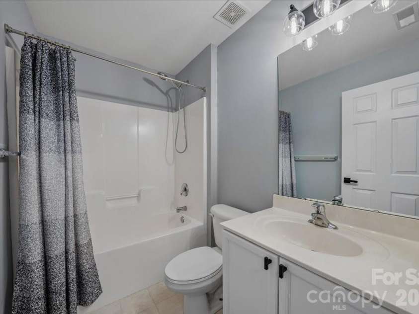 2120 Mondo Lane, Indian Trail, NC 28079.  MLS# CAR4373786, YatesRealty ID 21483. Second Bathroom