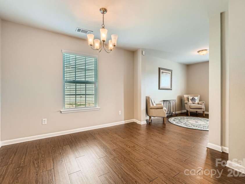 4151 Granite Street, Midland, NC 28107.  MLS# CAR4269679, YatesRealty ID 21486. Dining room