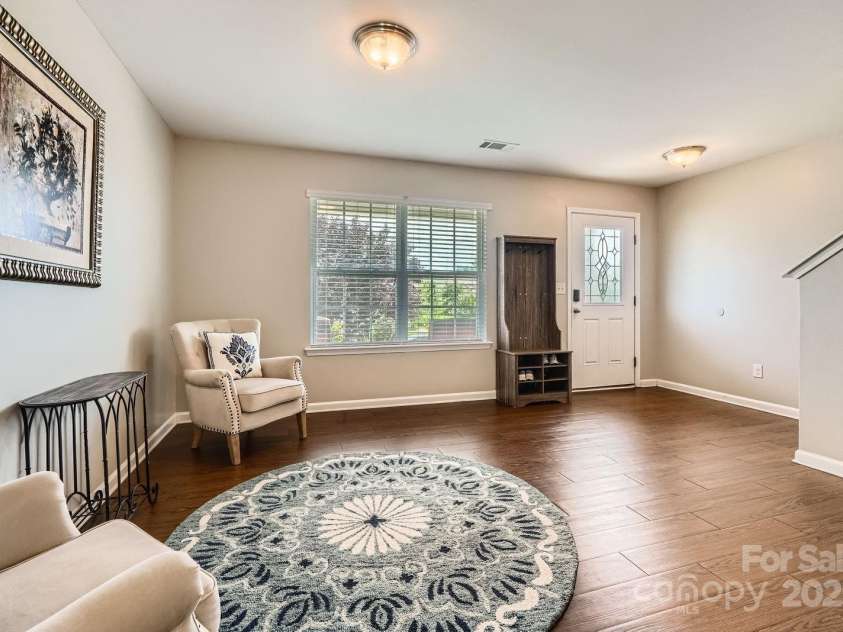 4151 Granite Street, Midland, NC 28107.  MLS# CAR4269679, YatesRealty ID 21486. Entry area and sitting room