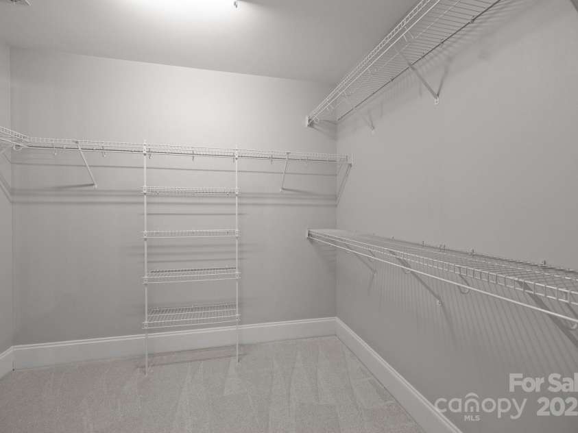 2608 Carmarthen Court, Matthews, NC 28104.  MLS# CAR4252626, YatesRealty ID 21488. Extra Large Closet