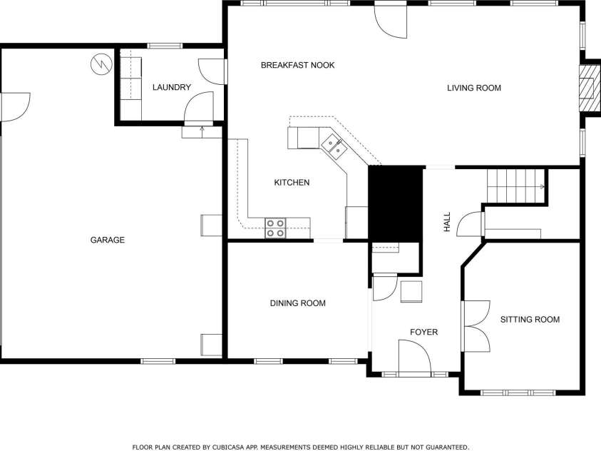 2608 Carmarthen Court, Matthews, NC 28104.  MLS# CAR4252626, YatesRealty ID 21488. First Floor