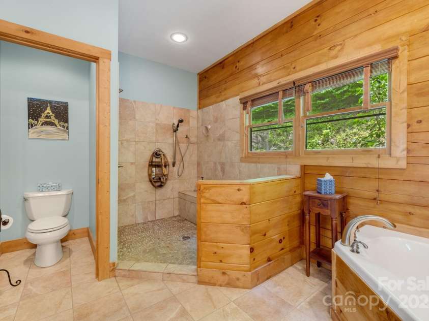 587 Grouse Thicket Road, Mars Hill, NC 28754.  MLS# CAR4269206, YatesRealty ID 21495. Primary Bathroom