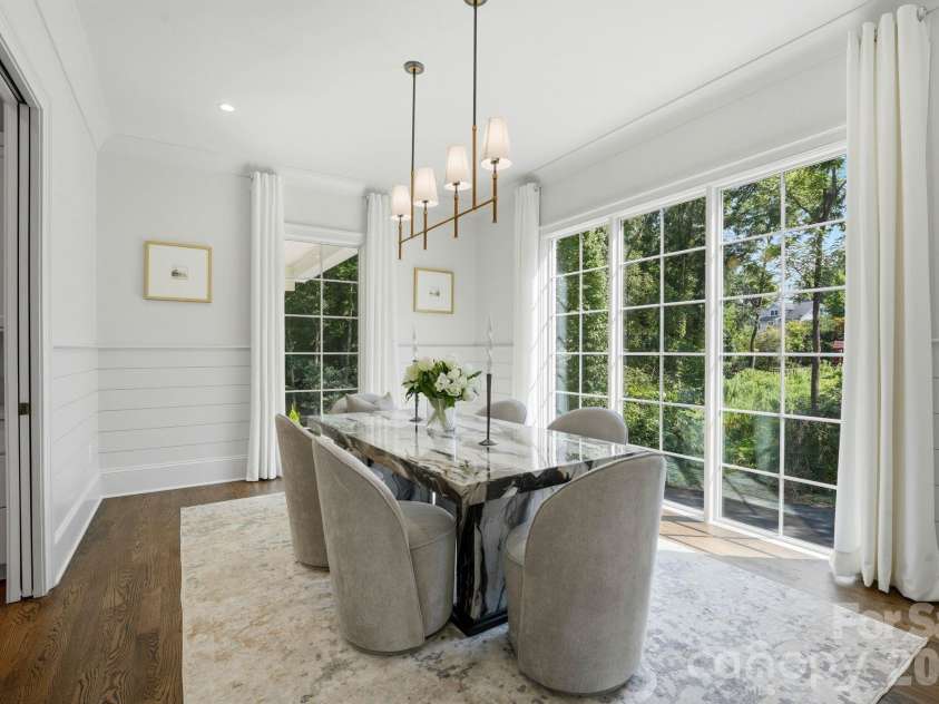 444 Hunter Lane, Charlotte, NC 28211.  MLS# CAR4405254, YatesRealty ID 21498. Formal dining room (main-level).