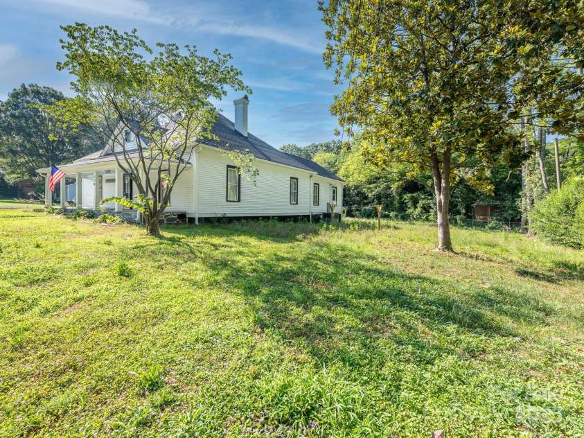 110 College Street, Marshville, NC 28103.  MLS# CAR4273371, YatesRealty ID 21502. Backyard