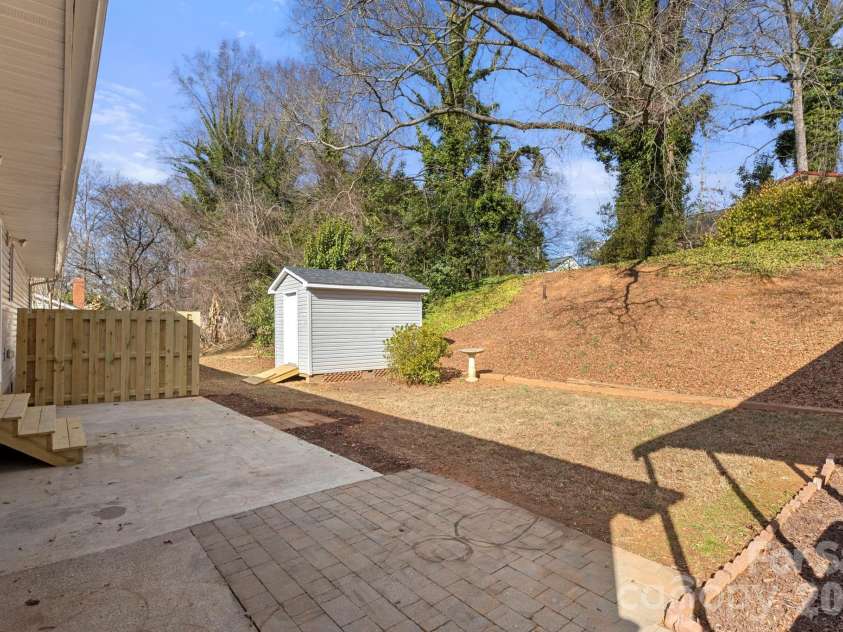 322 Holland Circle, Statesville, NC 28677.  MLS# CAR4376533, YatesRealty ID 21503. Backyard