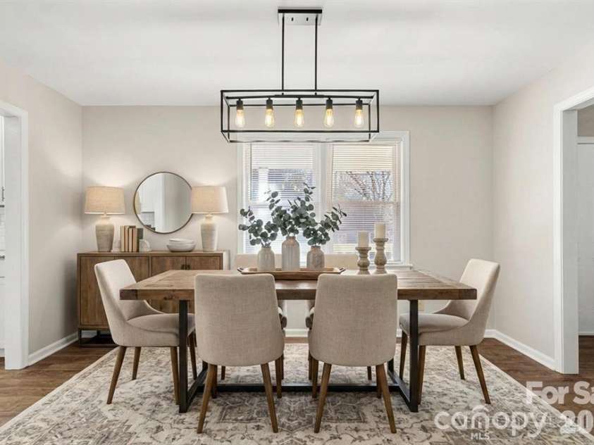 322 Holland Circle, Statesville, NC 28677.  MLS# CAR4376533, YatesRealty ID 21503. Dining Room Virtually Staged