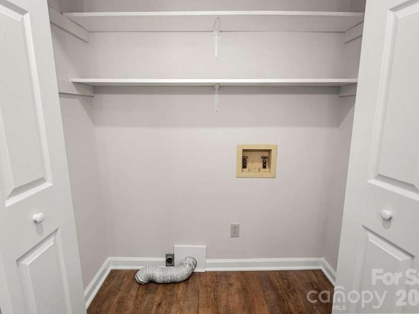322 Holland Circle, Statesville, NC 28677.  MLS# CAR4376533, YatesRealty ID 21503. Laundry Closet with hookups