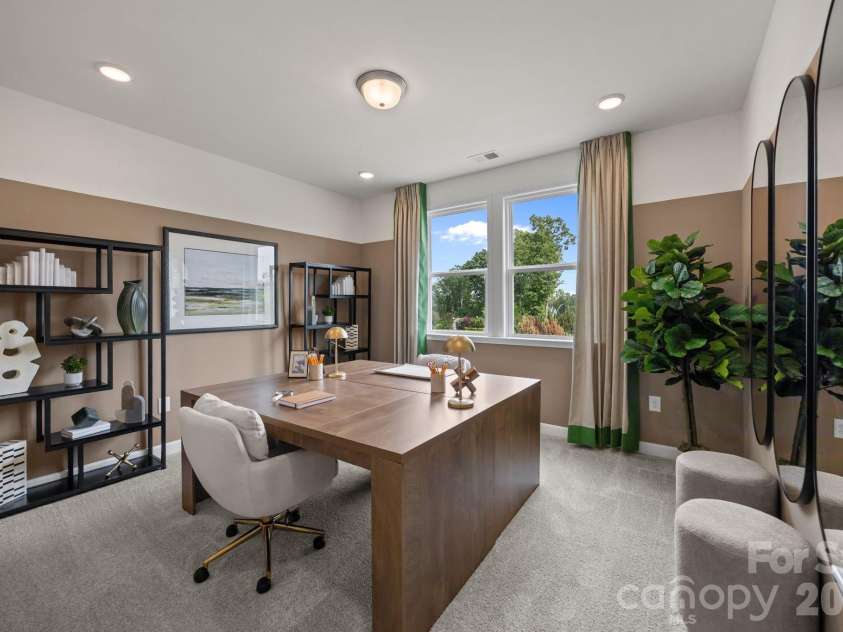 115 Windgate Way, Mooresville, NC 28115.  MLS# CAR4374610, YatesRealty ID 21506. Second Floor Study