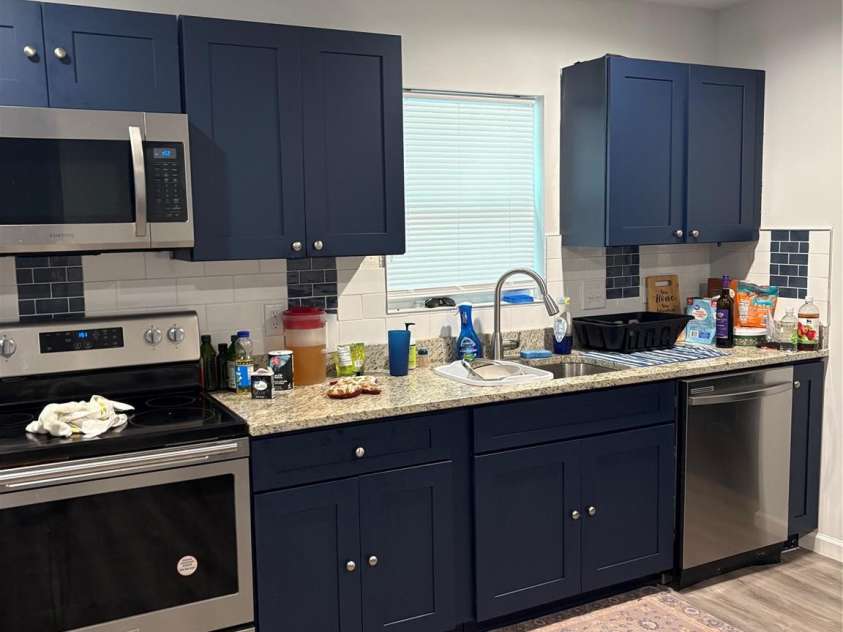 911 Plyler Street, Monroe, NC 28110.  MLS# CAR4356393, YatesRealty ID 21507. Kitchen