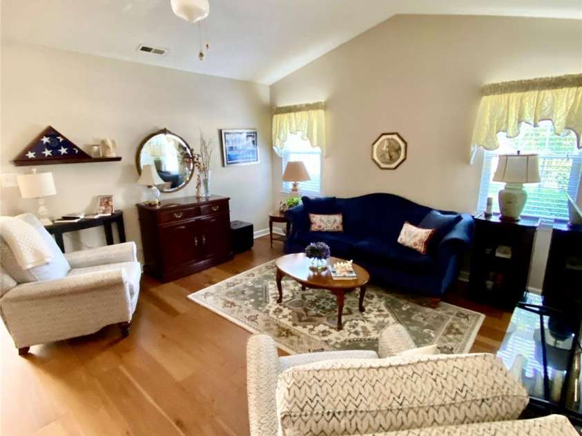 101 Keswick Lane, Mooresville, NC 28117.  MLS# CAR4251834, YatesRealty ID 21518. Living Room from hallway to Kitchen.