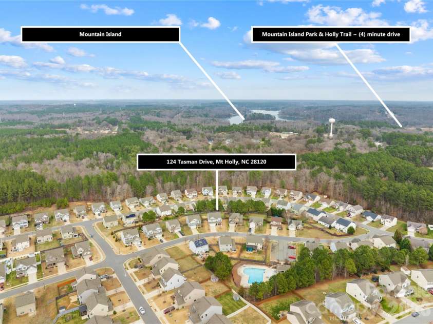 124 Tasman Drive, Mount Holly, NC 28120.  MLS# CAR4353970, YatesRealty ID 21519. 