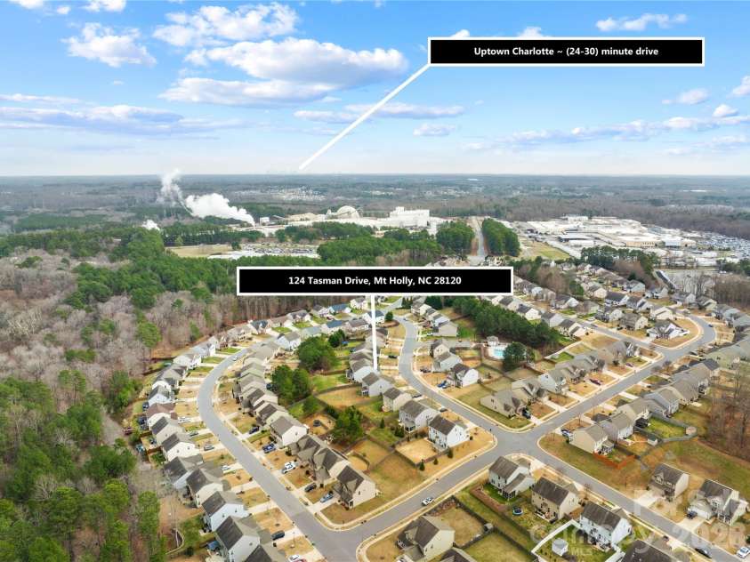124 Tasman Drive, Mount Holly, NC 28120.  MLS# CAR4353970, YatesRealty ID 21519. 
