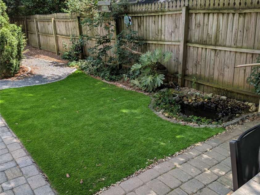 2314 Wolfe Street, Charlotte, NC 28205.  MLS# CAR4274338, YatesRealty ID 21520. New artificial turf installed in rear yard