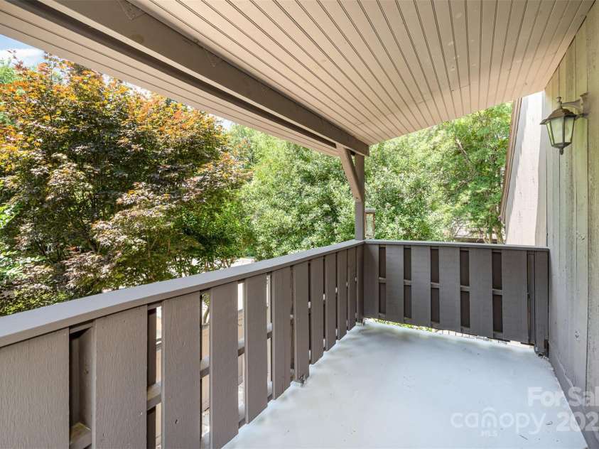 4725 Rounding Run Road, Charlotte, NC 28277.  MLS# CAR4271495, YatesRealty ID 21527. Enjoy a book or cup of coffee on the second story balcony.