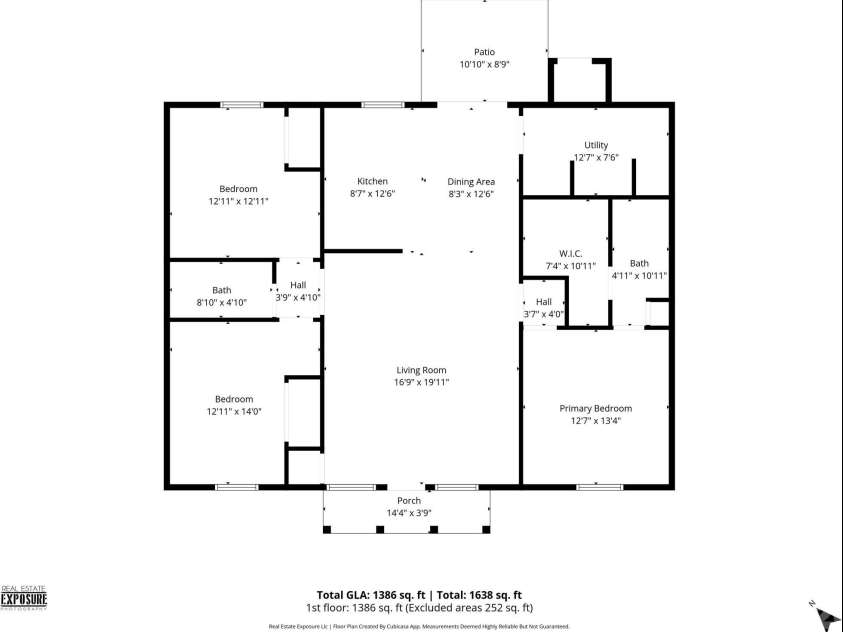 1210 Old Greenbriar Drive, Lancaster, SC 29720.  MLS# CAR4377067, YatesRealty ID 21533. 