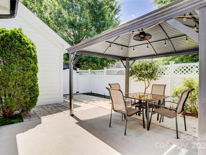 216 Harrison Lane, Locust, NC 28097.  MLS# CAR4244382, YatesRealty ID 21537. Gazebo