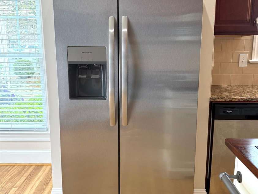 216 Harrison Lane, Locust, NC 28097.  MLS# CAR4244382, YatesRealty ID 21537. New refrigerator