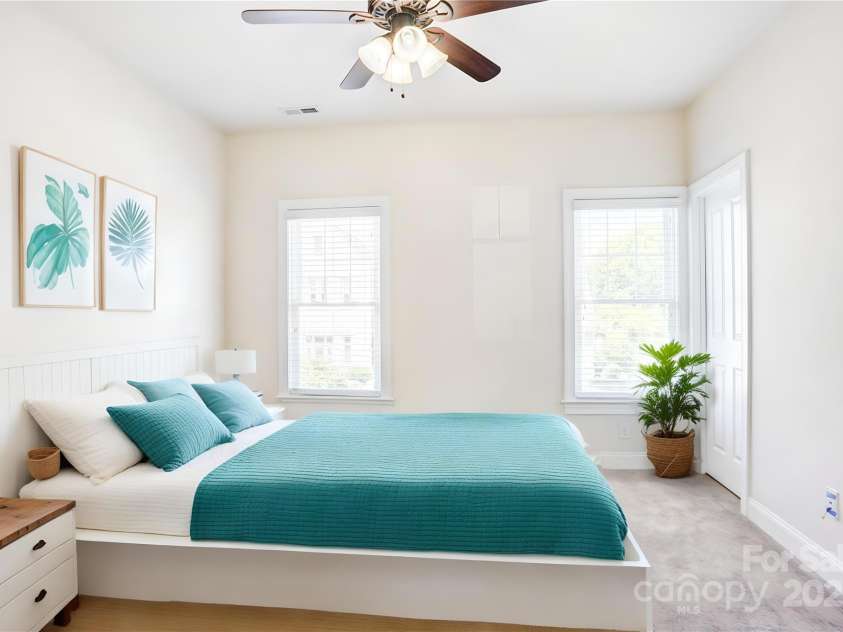 216 Harrison Lane, Locust, NC 28097.  MLS# CAR4244382, YatesRealty ID 21537. Upstairs bedroom 2