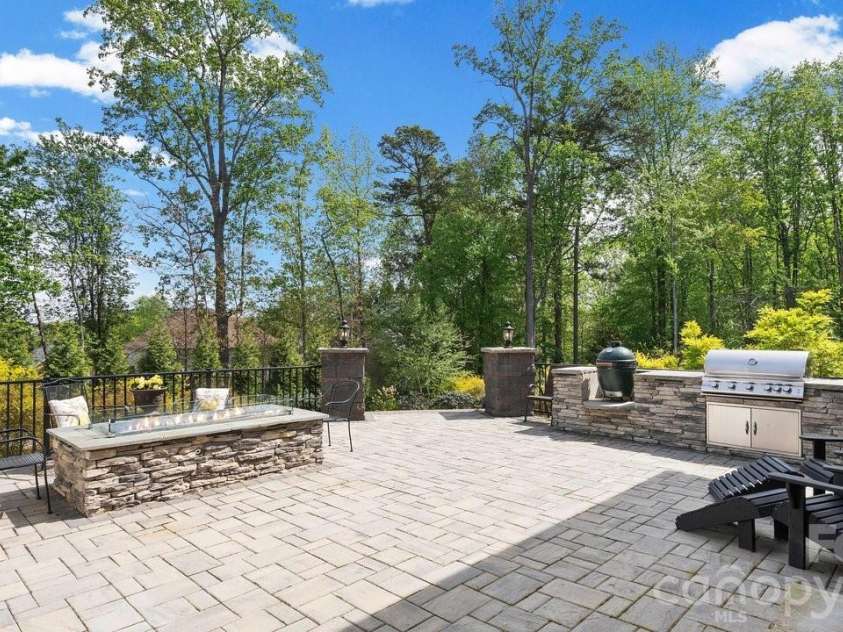 144 Mcneil Lane, Mooresville, NC 28117.  MLS# CAR4366466, YatesRealty ID 21538. Built in gas fire pit