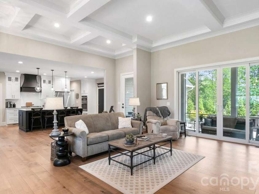 144 Mcneil Lane, Mooresville, NC 28117.  MLS# CAR4366466, YatesRealty ID 21538. Coffered ceilings 