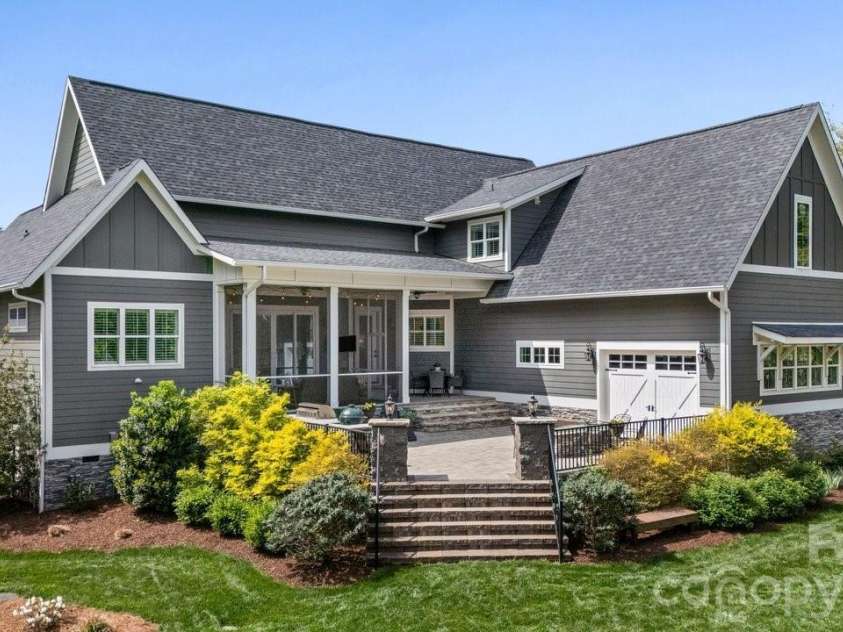 144 Mcneil Lane, Mooresville, NC 28117.  MLS# CAR4366466, YatesRealty ID 21538. Exterior home view 