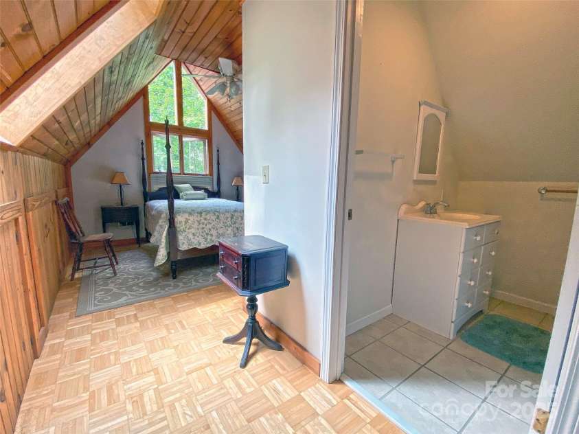 59 Shand Street, Saluda, NC 28773.  MLS# CAR4259487, YatesRealty ID 21538. Apartment-Bedroom and Full Bath Upstairs