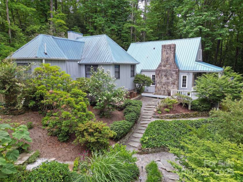 59 Shand Street, Saluda, NC 28773.  MLS# CAR4259487, YatesRealty ID 21538. Main House and Cottage