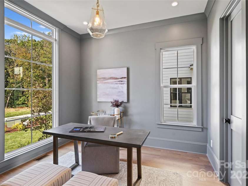 5022 Ohm Lane, Charlotte, NC 28270.  MLS# CAR4183984, YatesRealty ID 2154. Office/Guest suite w connected bath