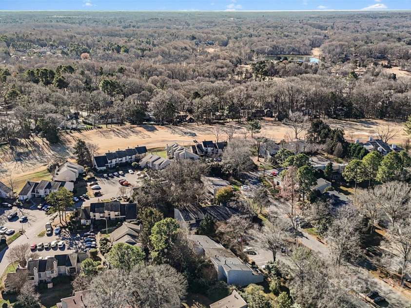 7913 Horse Chestnut Lane, Charlotte, NC 28277.  MLS# CAR4332056, YatesRealty ID 2154. Aerial view of community 