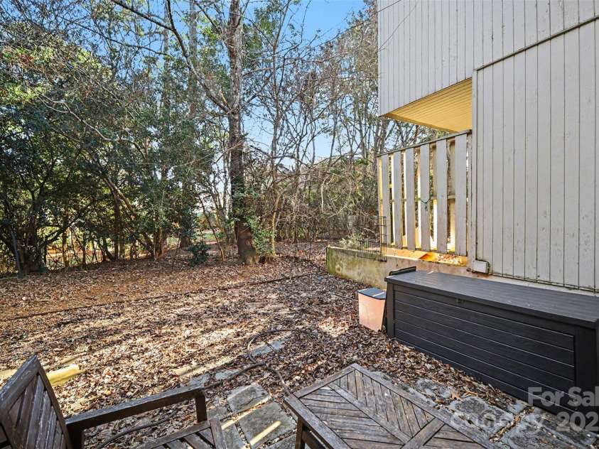 7913 Horse Chestnut Lane, Charlotte, NC 28277.  MLS# CAR4332056, YatesRealty ID 2154. Back Patio
