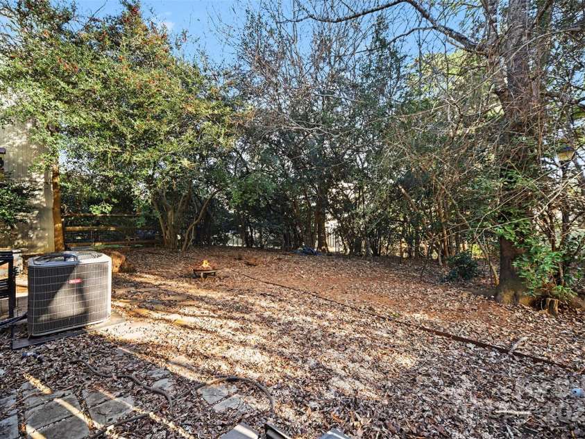 7913 Horse Chestnut Lane, Charlotte, NC 28277.  MLS# CAR4332056, YatesRealty ID 2154. Backyard