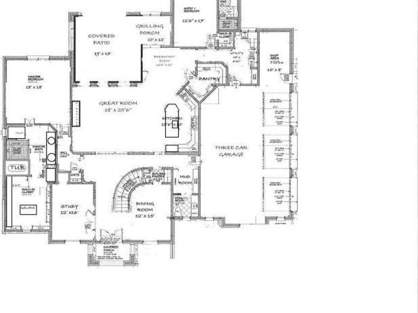 110 Hunts Landing Drive, Mooresville, NC 28117.  MLS# CAR4246595, YatesRealty ID 21542. Plan may be further customized