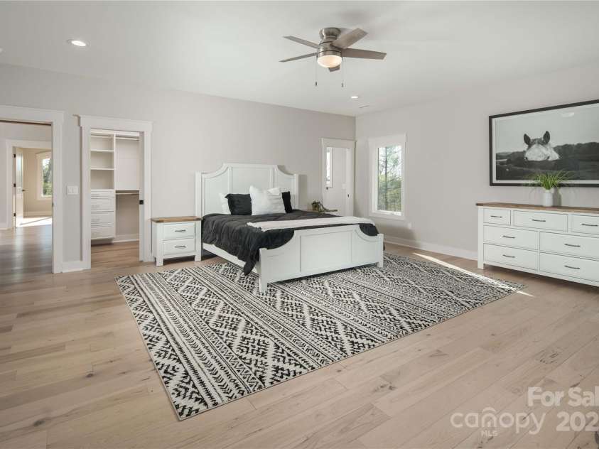 1555 Royal Lane, Lenoir, NC 28645.  MLS# CAR4243068, YatesRealty ID 2156. Bedroom 2 w/ En Suite