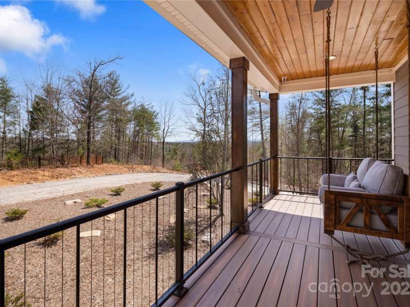 1555 Royal Lane, Lenoir, NC 28645.  MLS# CAR4243068, YatesRealty ID 2156. Built in Porch Swing