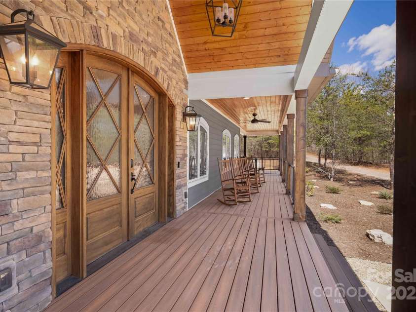 1555 Royal Lane, Lenoir, NC 28645.  MLS# CAR4243068, YatesRealty ID 2156. Rocking Chair Porch Front Entry