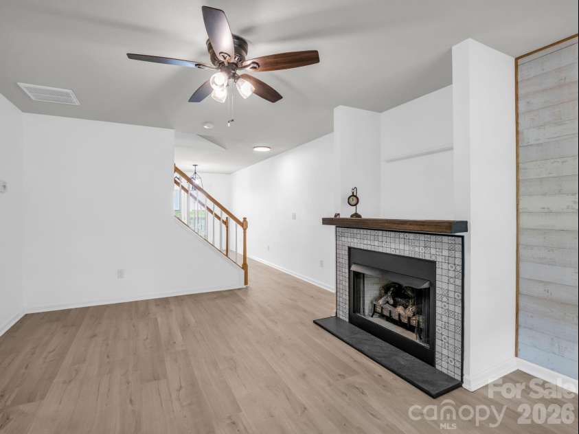 64 Lanceford Circle, Fletcher, NC 28732.  MLS# CAR4374412, YatesRealty ID 21576. Spacious living room