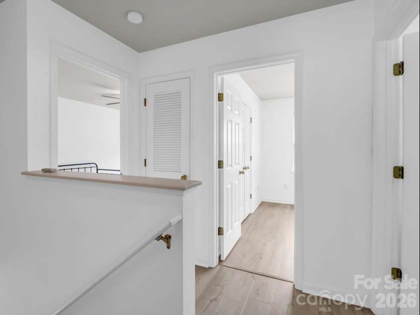 64 Lanceford Circle, Fletcher, NC 28732.  MLS# CAR4374412, YatesRealty ID 21576. Upper level landing