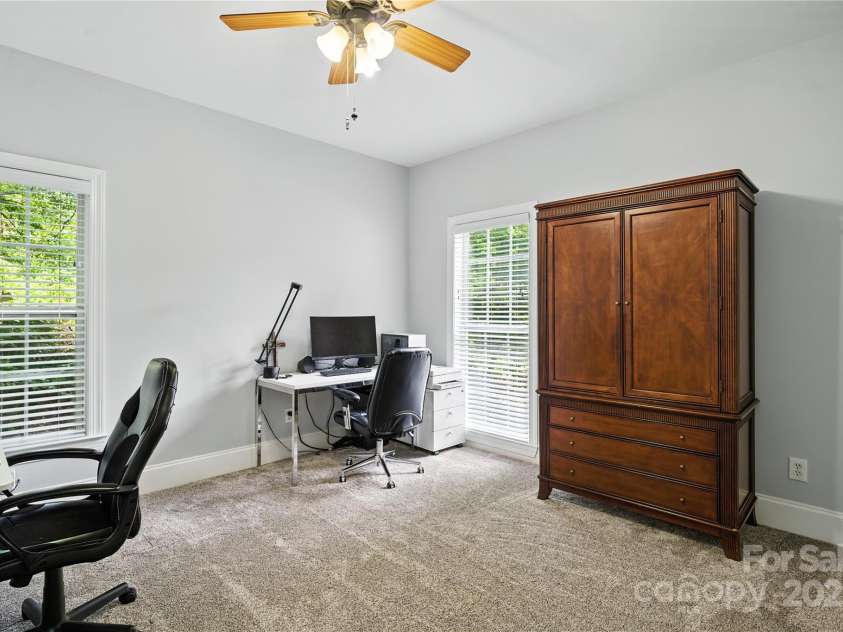 4605 Sarandon Court, Charlotte, NC 28215.  MLS# CAR4270506, YatesRealty ID 21577. Office/Second Bedroom