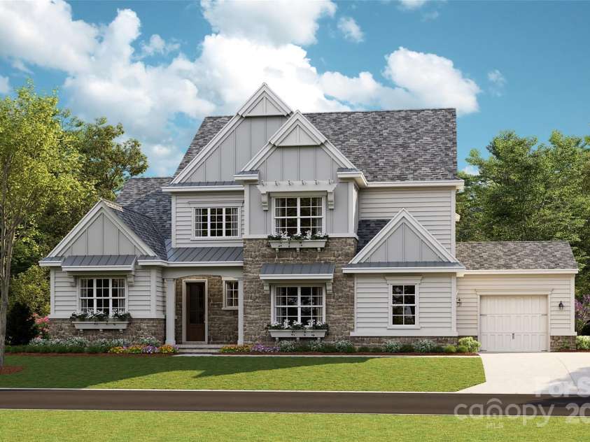 8111 Farm Crossing Lane, Huntersville, NC 28078.  MLS# CAR4189460, YatesRealty ID 2159. Monterey American Cottage