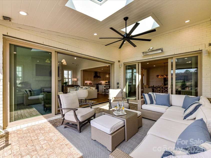 8111 Farm Crossing Lane, Huntersville, NC 28078.  MLS# CAR4189460, YatesRealty ID 2159. Out Door Covered Living