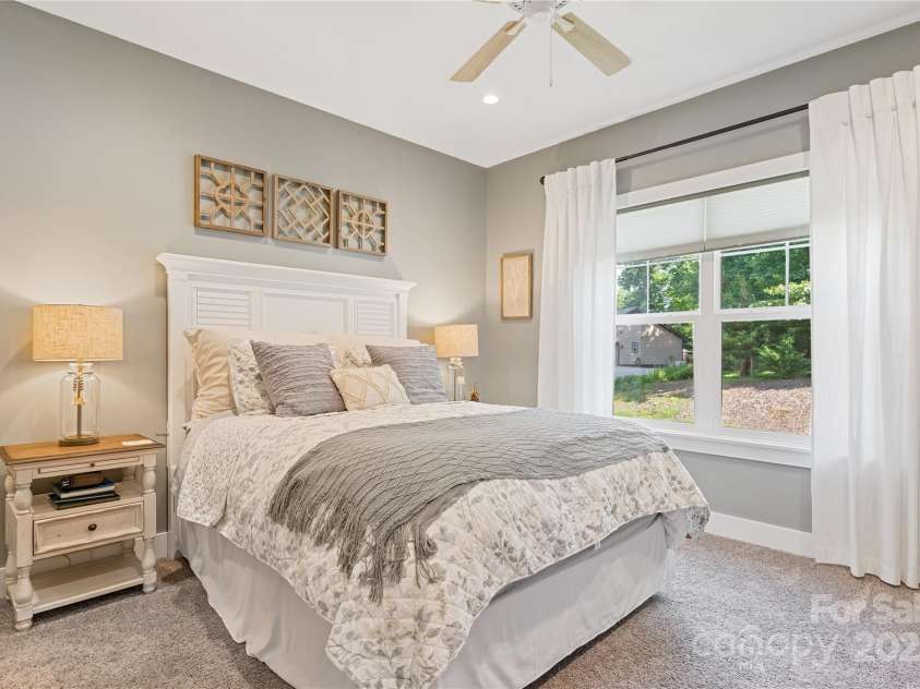 156 Olivet Lane, Fletcher, NC 28732.  MLS# CAR4272204, YatesRealty ID 21590. Guest bedroom 1