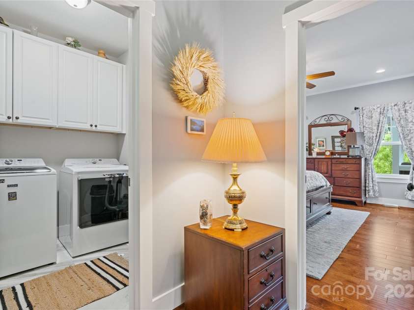 156 Olivet Lane, Fletcher, NC 28732.  MLS# CAR4272204, YatesRealty ID 21590. Laundry room with built in cabinets