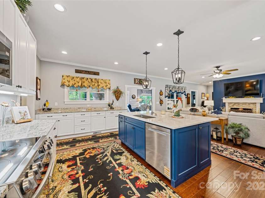 156 Olivet Lane, Fletcher, NC 28732.  MLS# CAR4272204, YatesRealty ID 21590. Look at all those cabinets