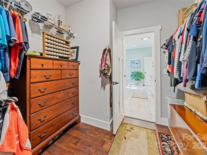 156 Olivet Lane, Fletcher, NC 28732.  MLS# CAR4272204, YatesRealty ID 21590. The primary walk in closet