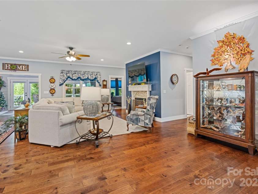 156 Olivet Lane, Fletcher, NC 28732.  MLS# CAR4272204, YatesRealty ID 21590. View from front door entry