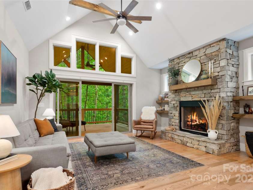 68 Huckleberry Ridge Lane, Zirconia, NC 28790.  MLS# CAR4265431, YatesRealty ID 21593. 