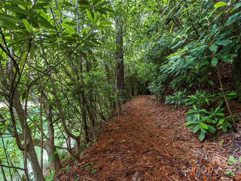 68 Huckleberry Ridge Lane, Zirconia, NC 28790.  MLS# CAR4265431, YatesRealty ID 21593. Hiking Trails