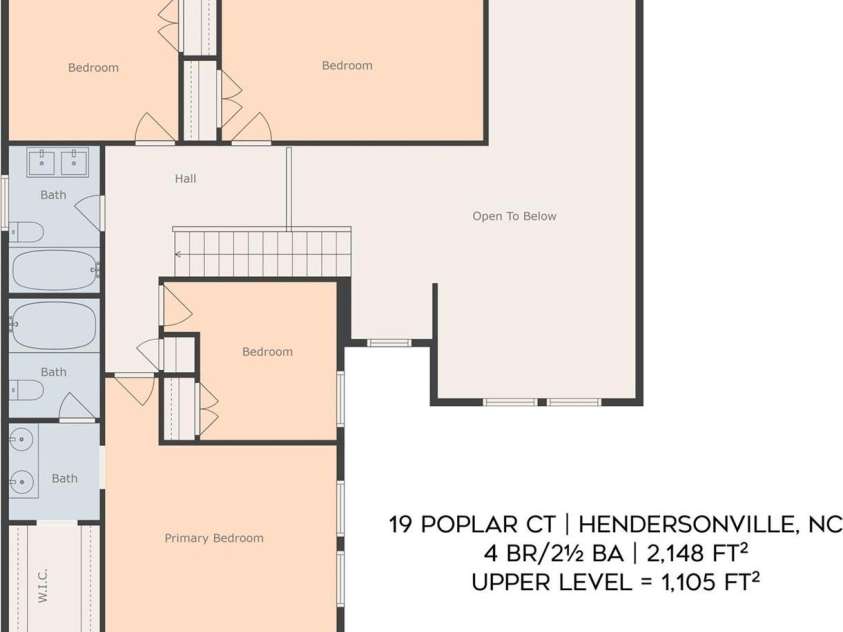 19 Poplar Court, Hendersonville, NC 28792.  MLS# CAR4269723, YatesRealty ID 21600. 