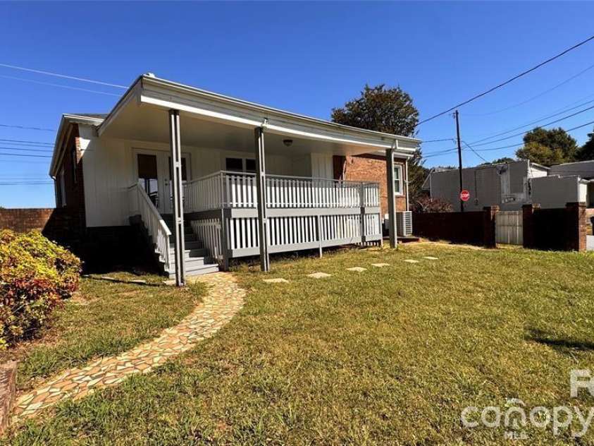 8170 NC 90 Highway, Stony Point, NC 28678.  MLS# CAR4374579, YatesRealty ID 21603. Rear